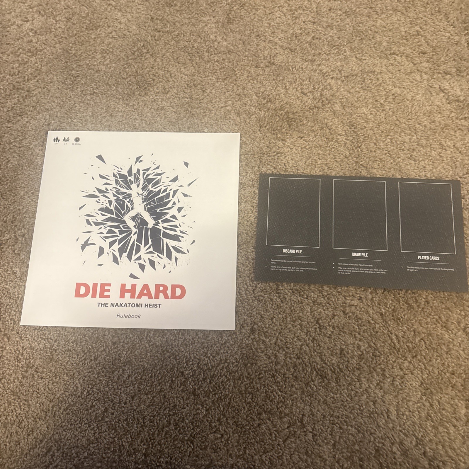 Die Hard The Nakatomi Heist Board Game by USAopoly John McClane