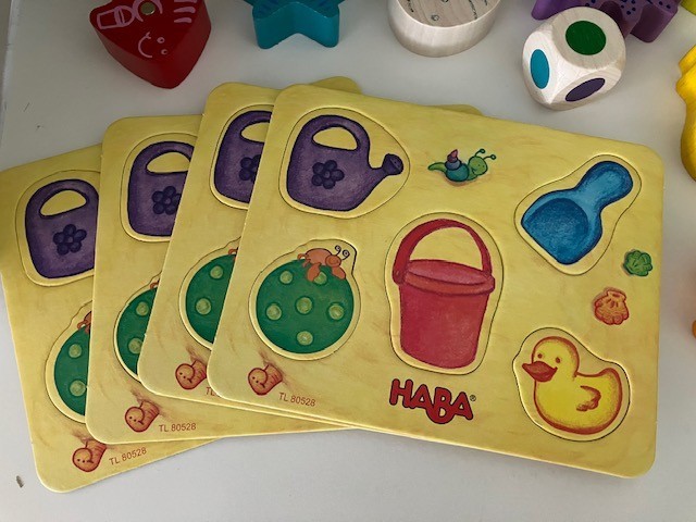 HABA My Very First Games Here Fishy, Fishy! Wooden Toddler Complete 2+ Germany