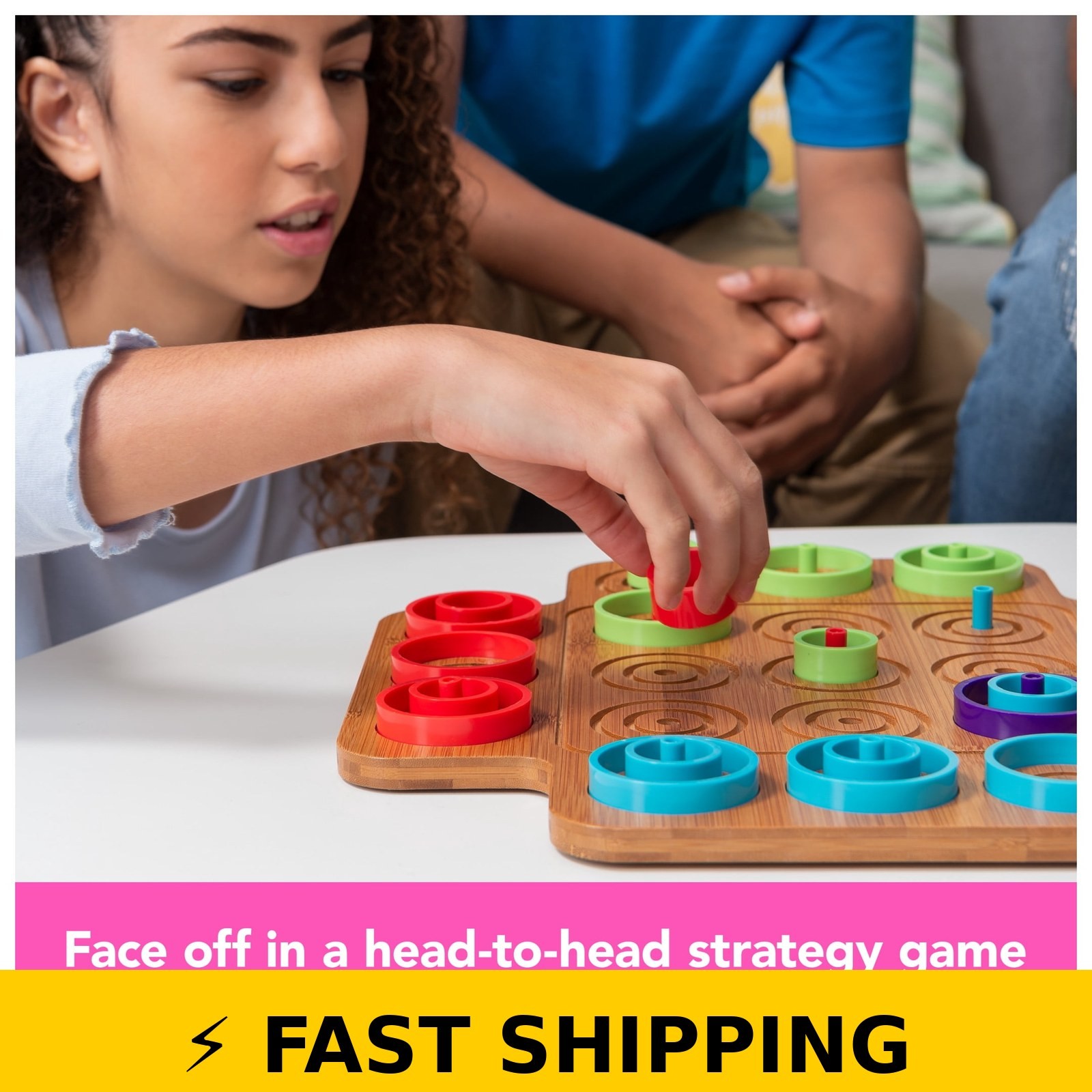 Otrio Board Game by Spin Master – Strategy Game for Ages 8 & Up