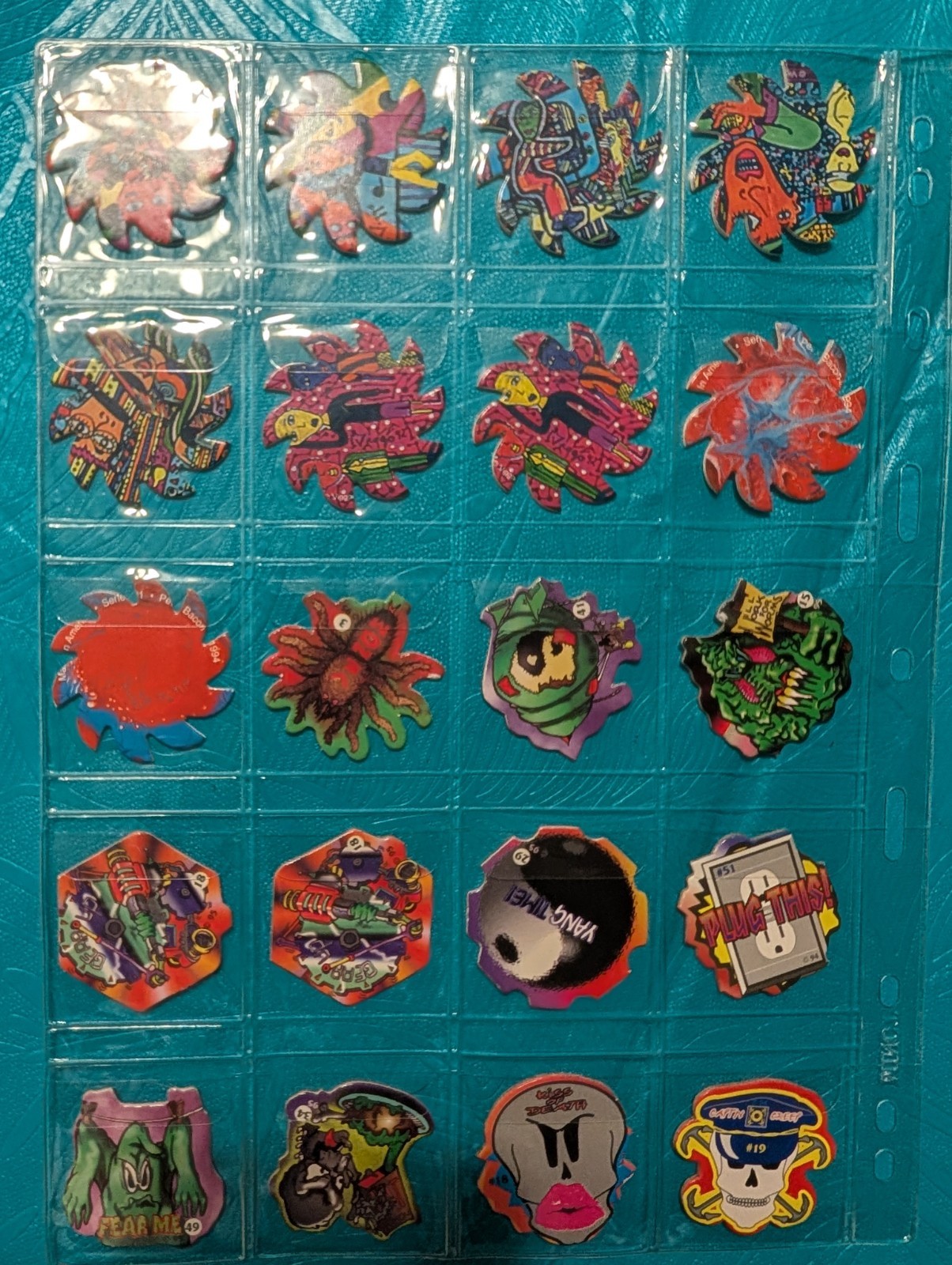 Miscellaneous Pogs Lot w/ Slammers