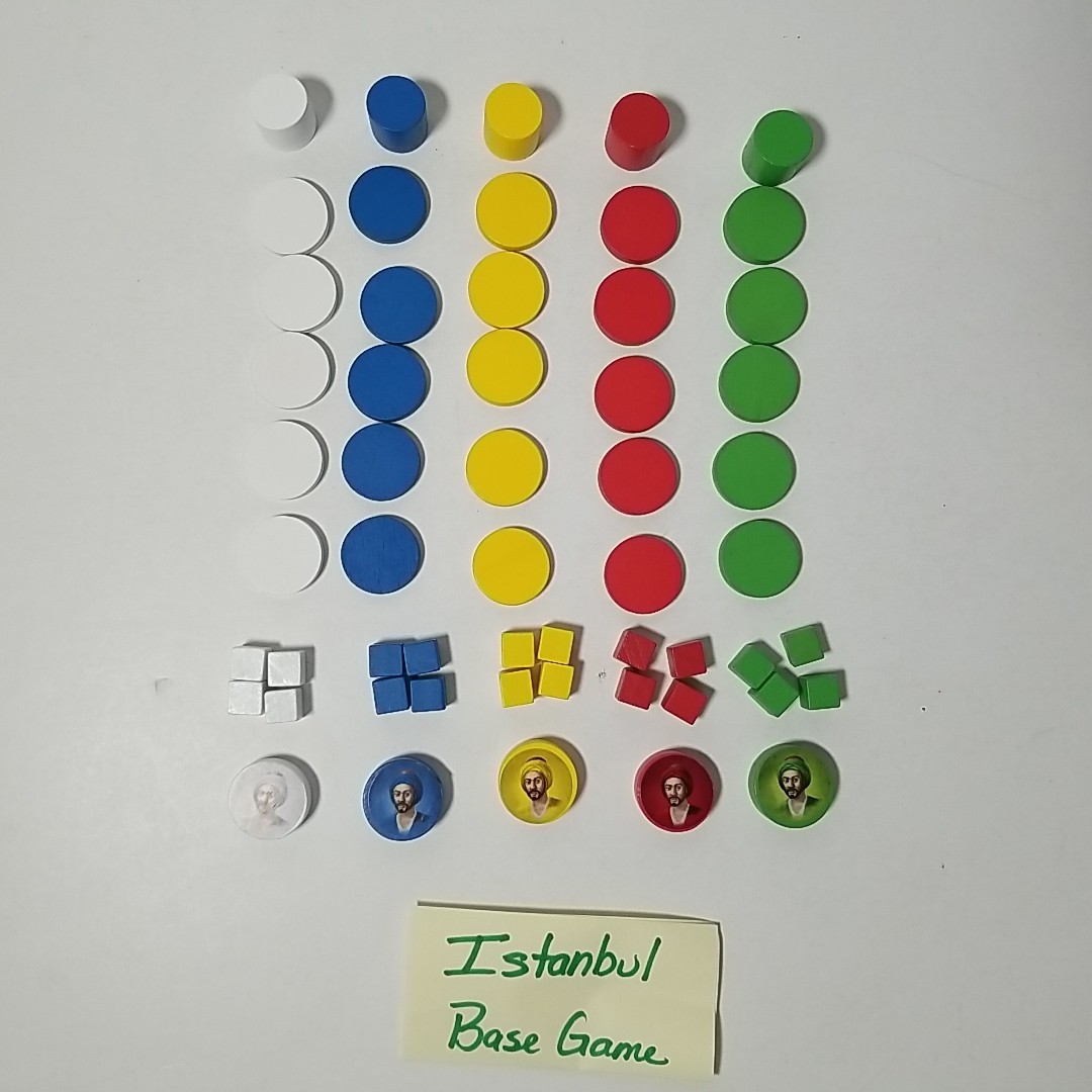 READ – ISTANBUL Base Board Game + Letters & Seals / Mocha & Basheesh Expansions