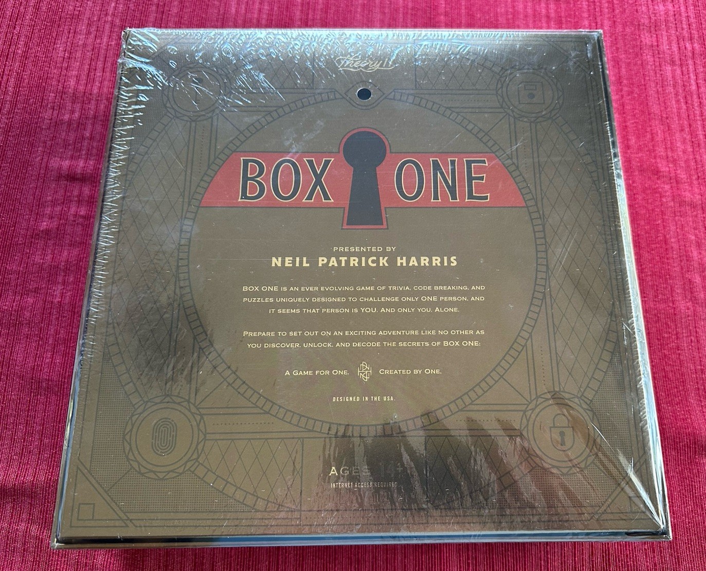 Box One Presented By Neil Patrick Harris Game Theory 11 New Sealed