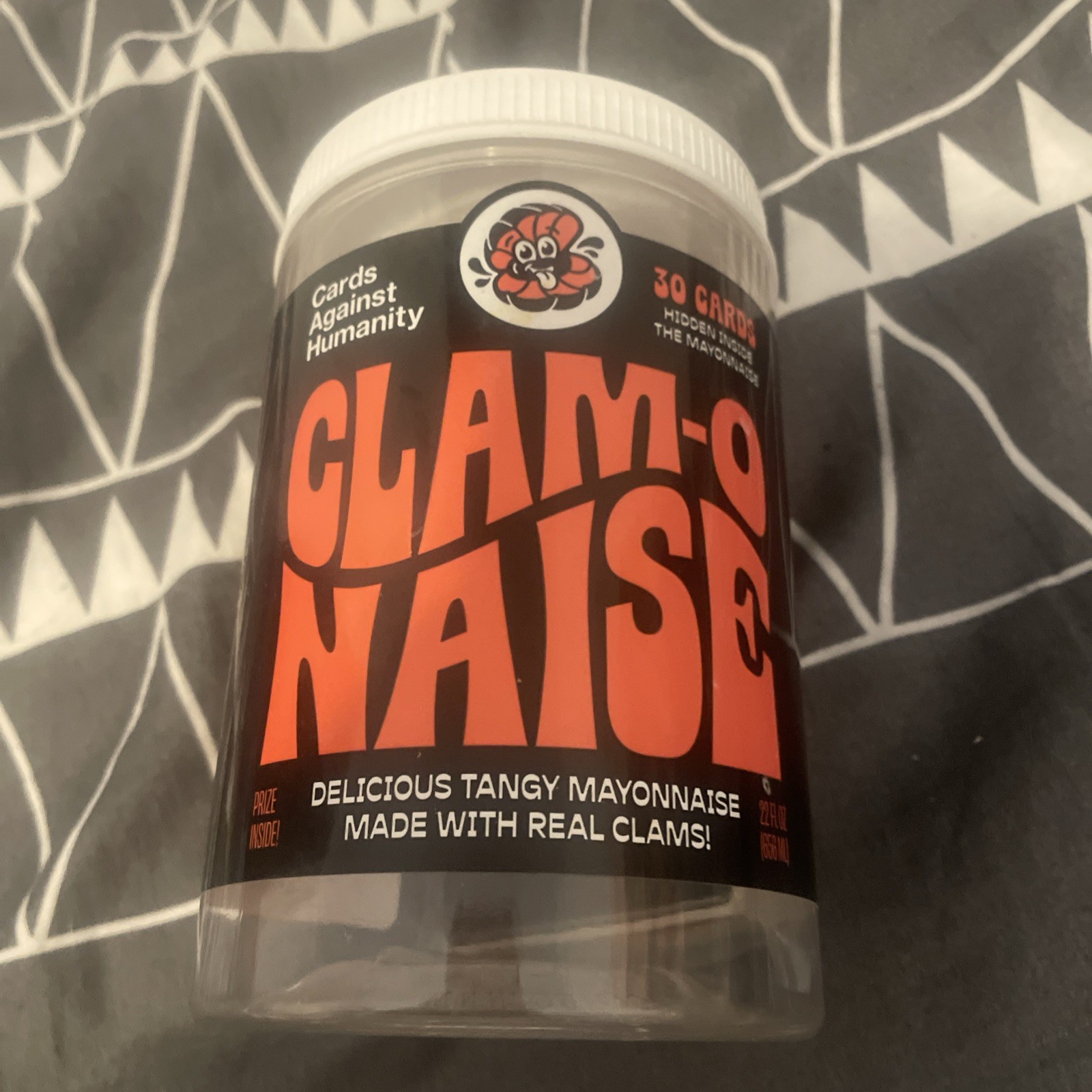 New Cards Against Humanity: CLAM-O-NAISE – 30 Card Expansion – In Hand – Sealed