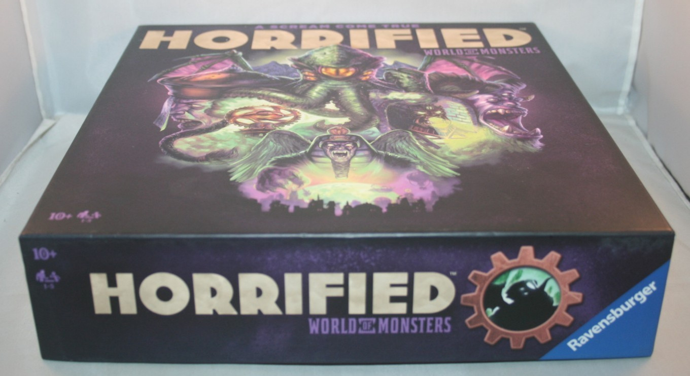 Ravensburger HORRIFIED World of Monsters Strategy Board Game – *Complete*