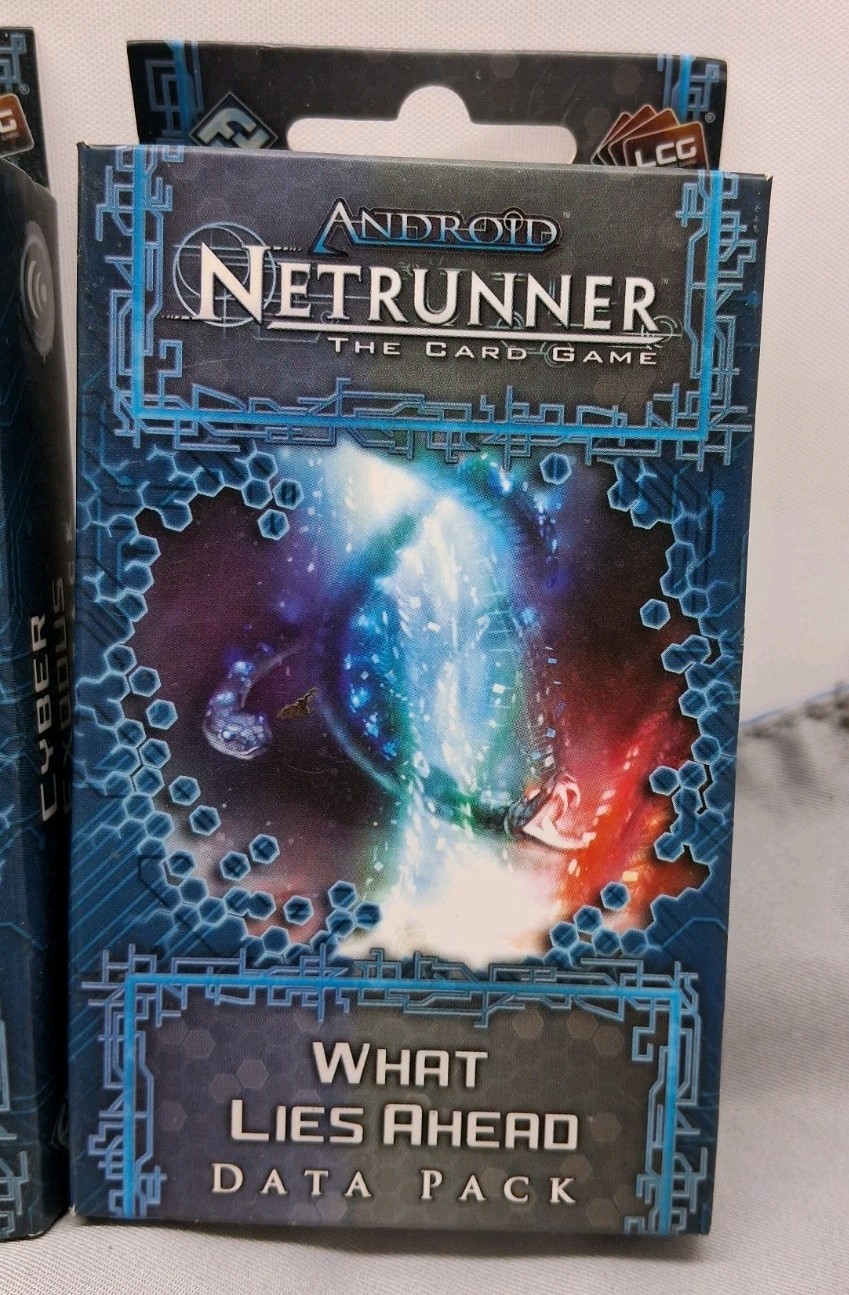 Android Netrunner LCG Lot Of 4 Card Game Expansions New Sealed