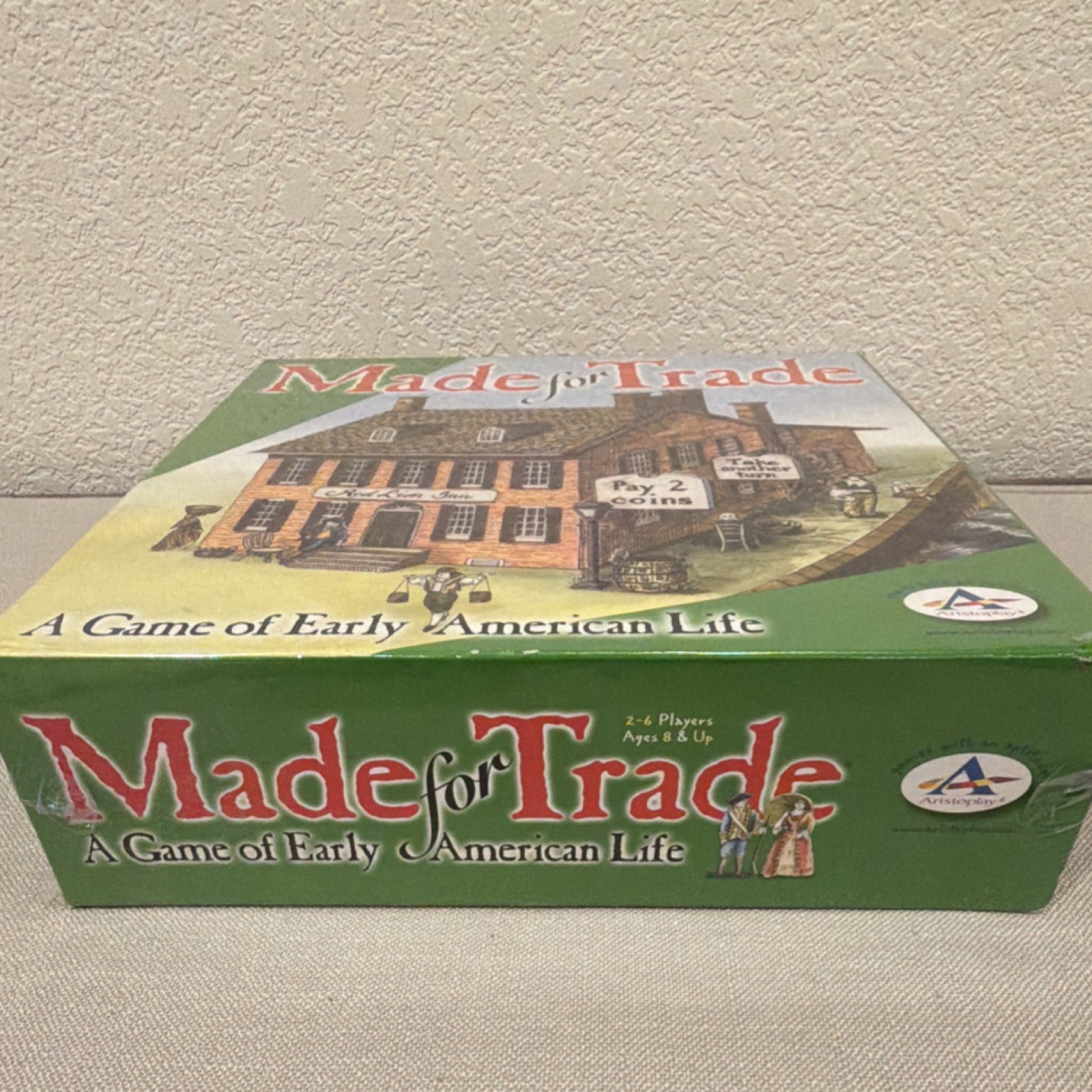 2004 Aristoplay Made for Trade Early American Life Board Game Factory Sealed