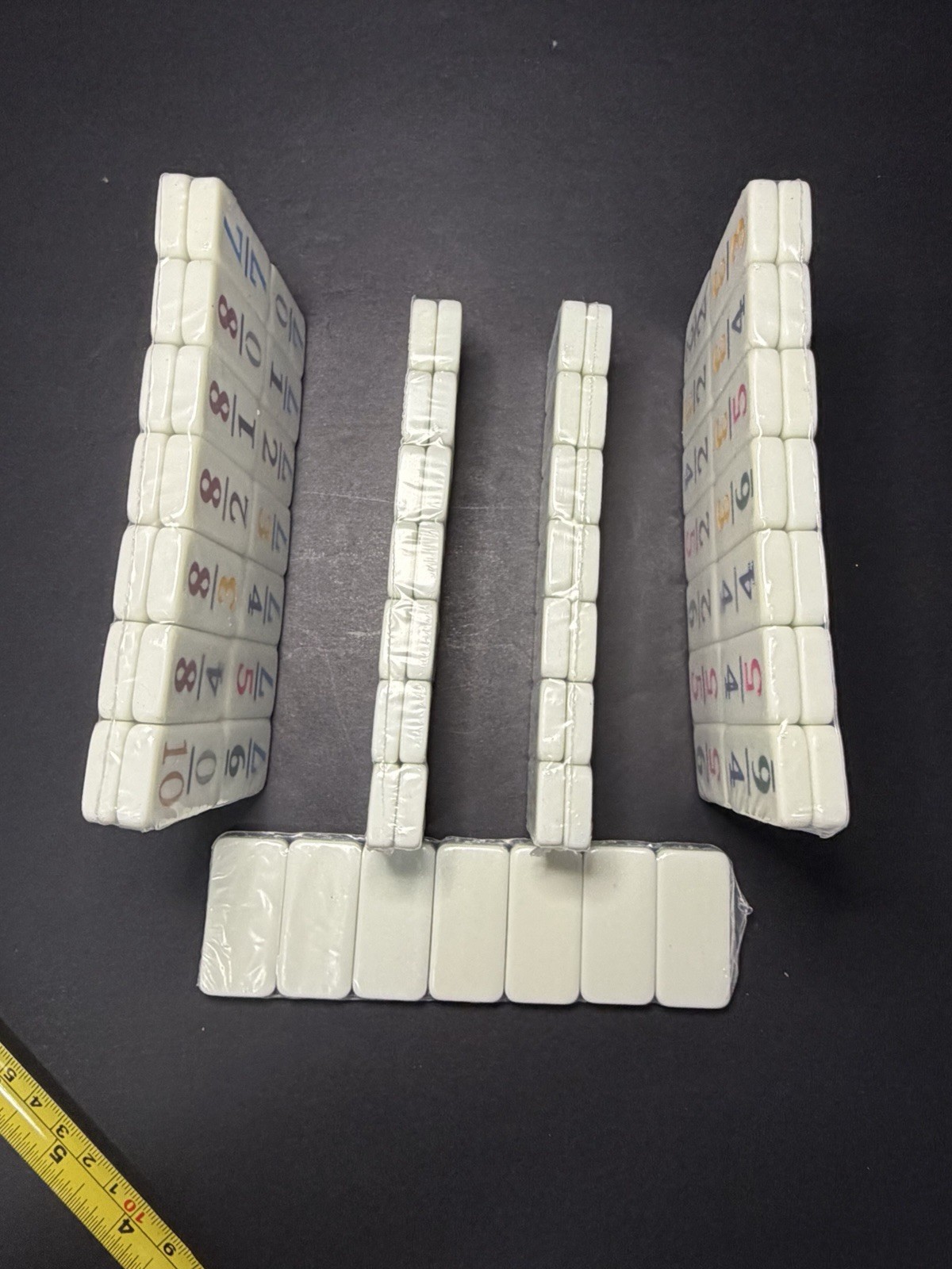 Mexican Train Dominoes Double 12 Number to Go Travel Size Zip Up Case-NO TRAINS