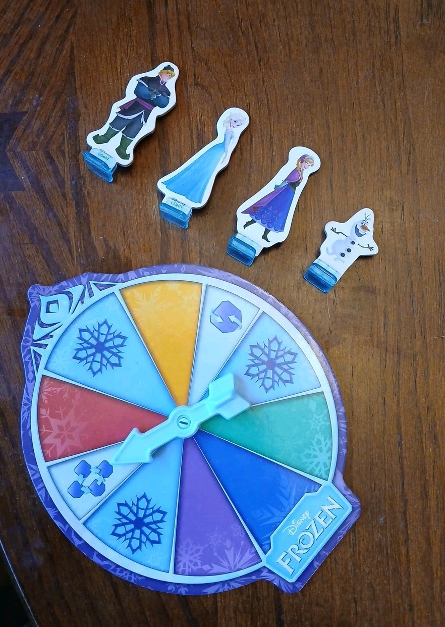 Disney Frozen Surprise Slides Board Game Complete 2 to 4 players ages 3 and up