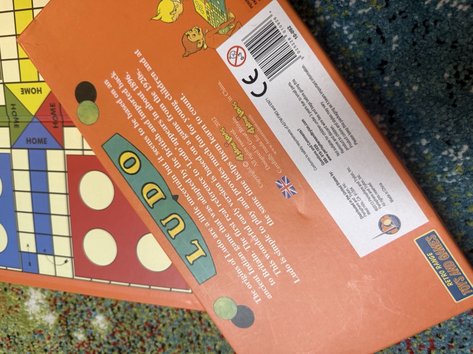 LUDO BOARD GAME Elves OPEN REPRODUCTION Retro Range Toys & Games
