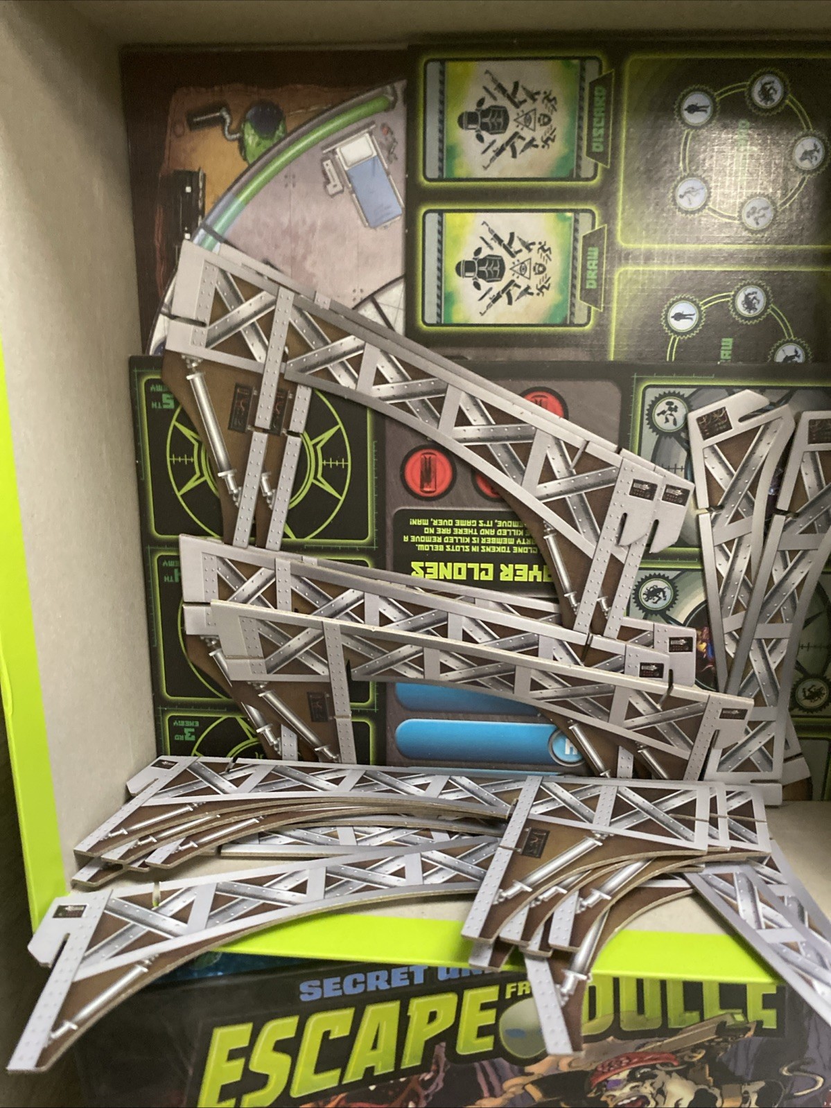 Secret Unknown Stuff Escape From Dulce Board Game (See Desc)
