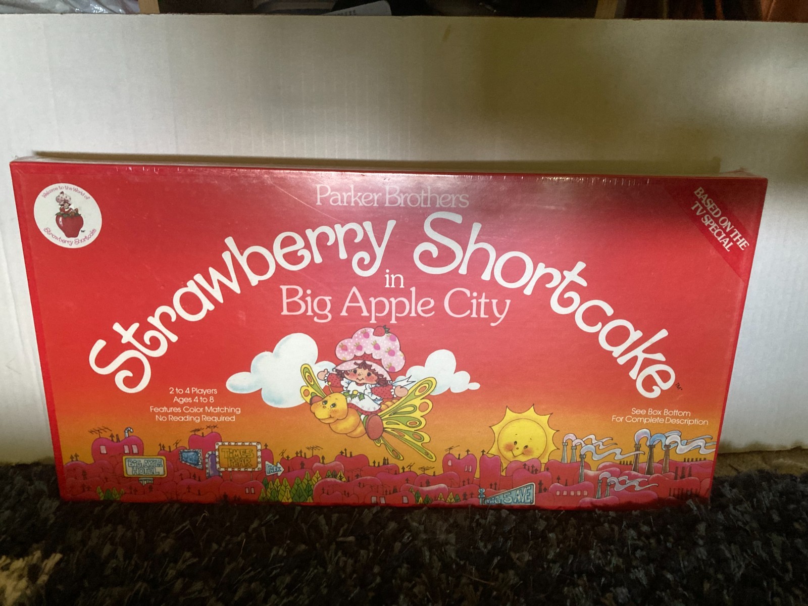 Strawberry Shortcake In the Big Apple Game 1981, Parker Brothers SEALED