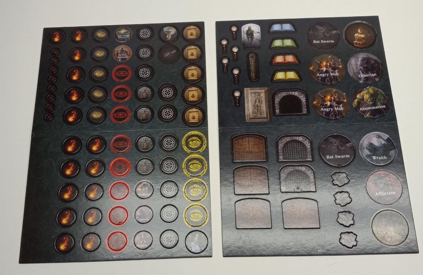 Folklore: The Affliction Second Edition Horror Fantasy Board Game
