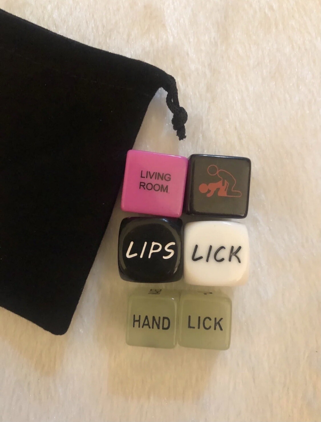 6pcs Love/Sex Dice Set 4 Adult Couple/Bachelor/Bridal Shower Party Gift/Game/Toy