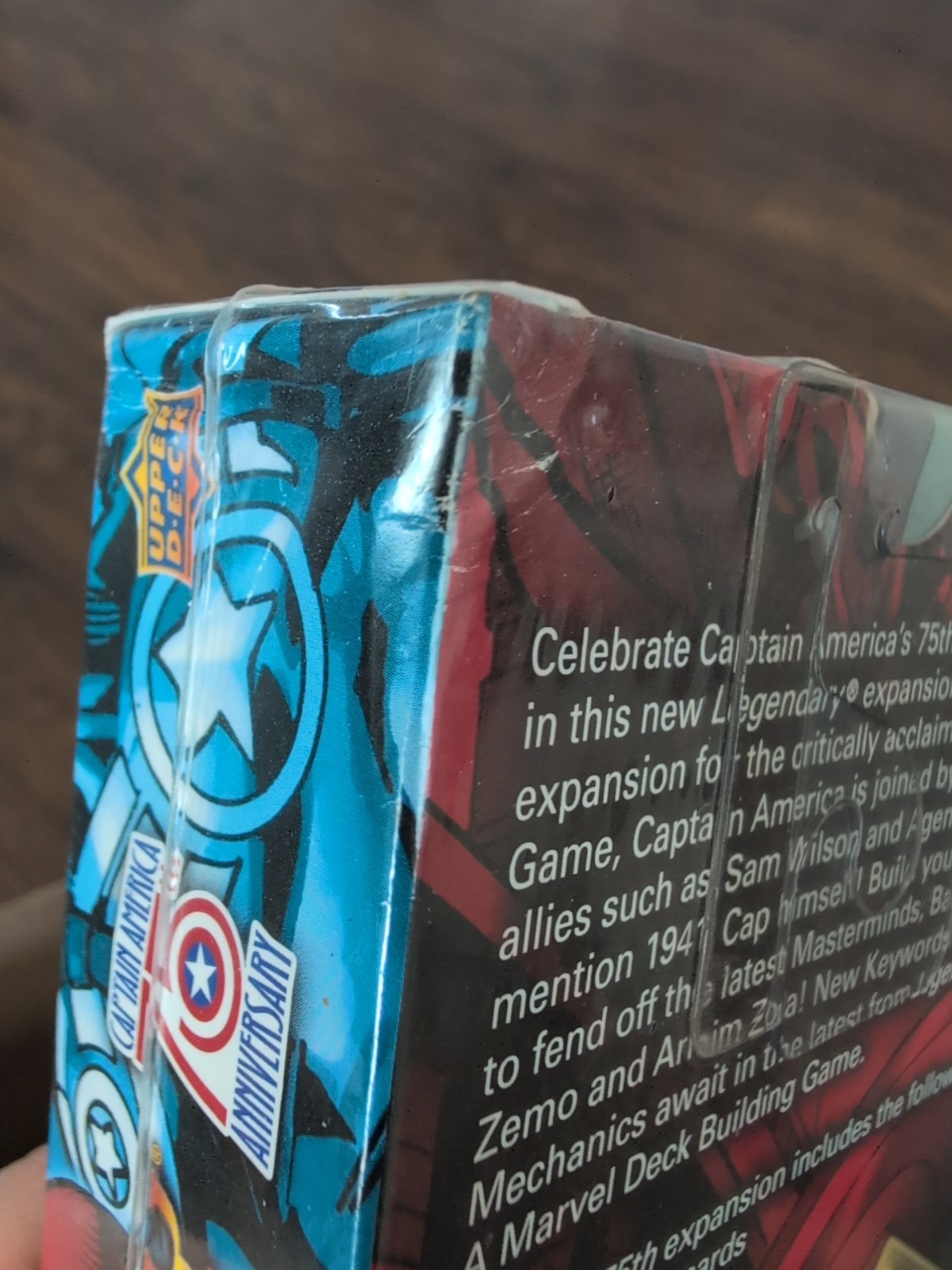 Marvel Legendary Captain America 75th Anniversary Expansion NEW SEALED