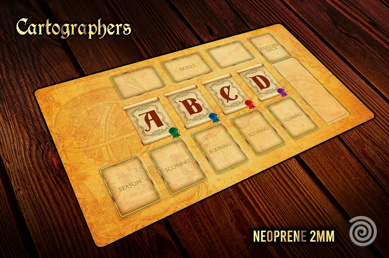Gamemat for Cartographers UNOFFICIAL PRODUCT