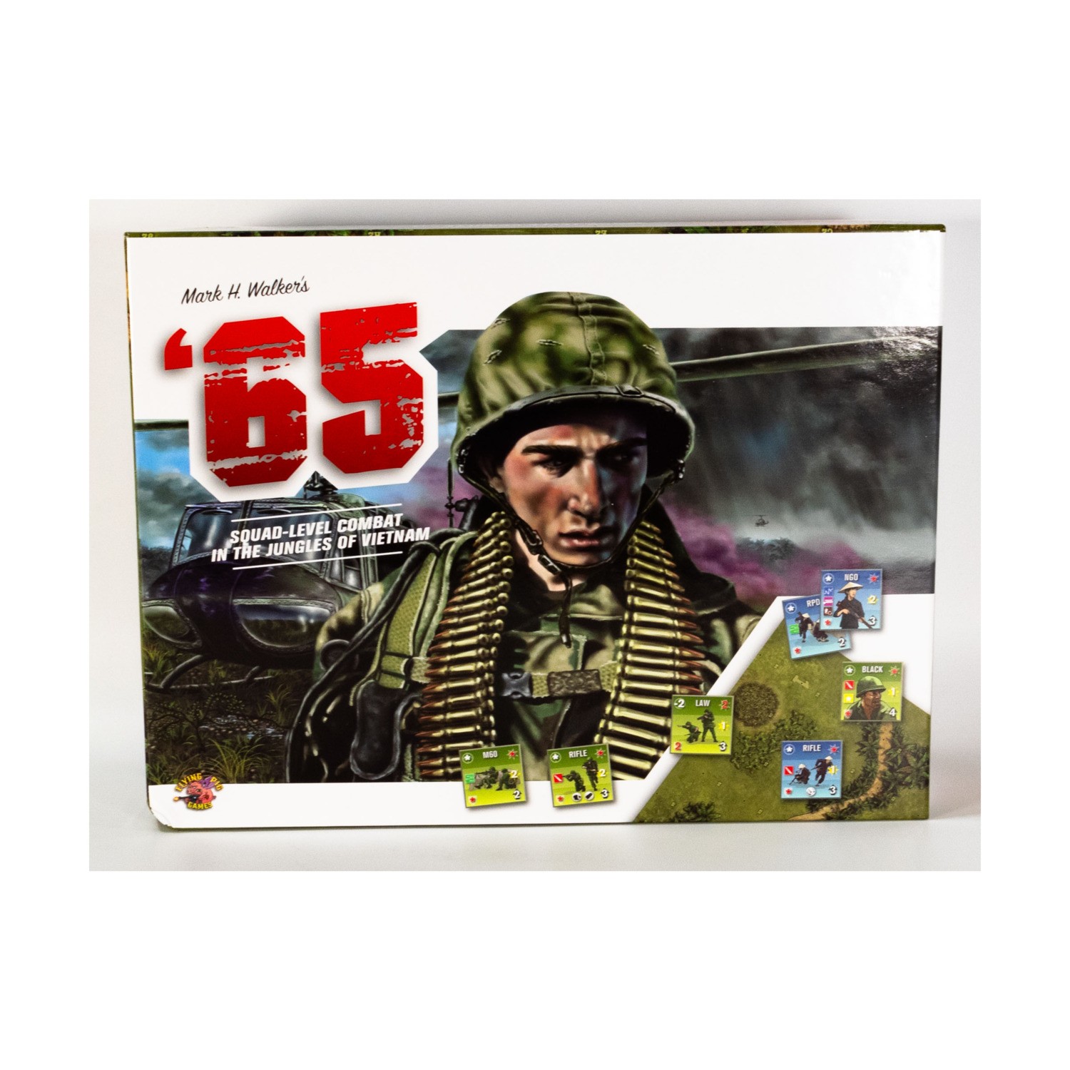 Flying Pig Wargame ’65 Collection #2 – Base Game + 2 Expansions! VG+/EX