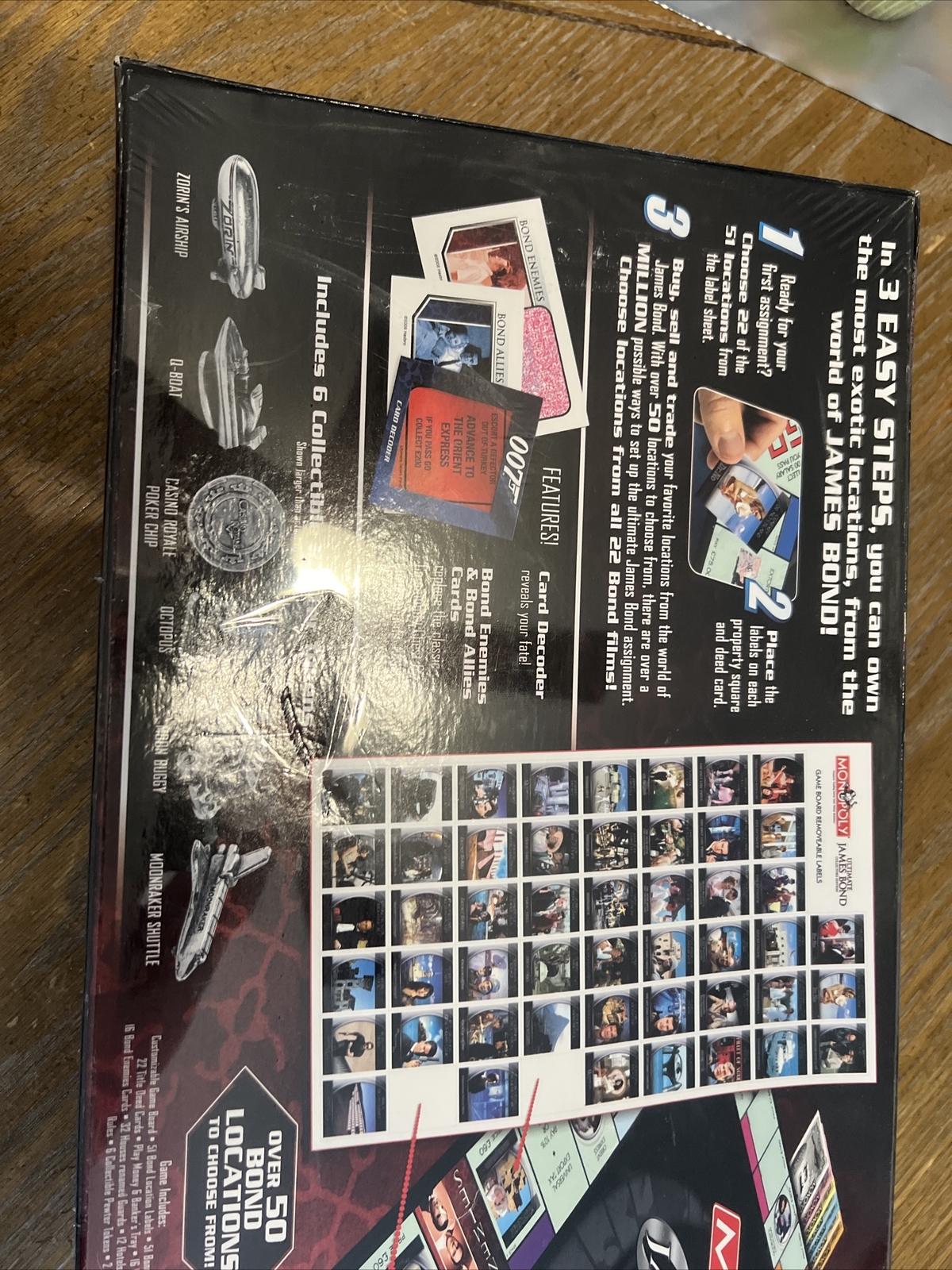 The Ultimate James Bond 007 Monopoly Game Collectors Edition New Sealed