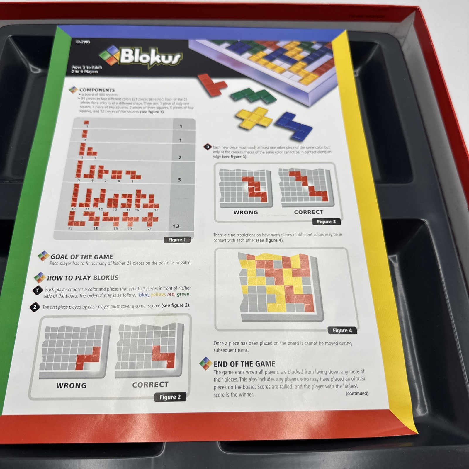 Blokus – A Strategy Game for the Whole Family – Educational Insights 2003