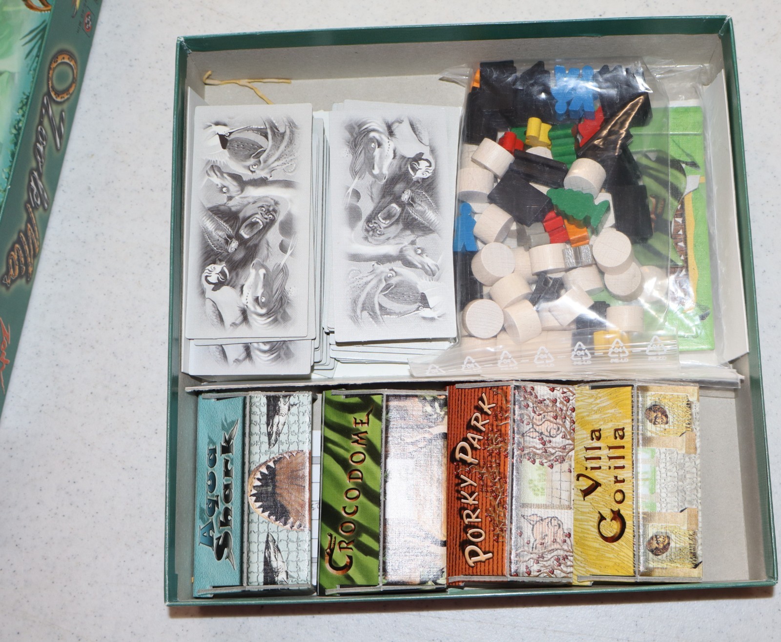 O Zoo Le Mio Family Board Game from Gigamic/Rio Grande Games, Complete