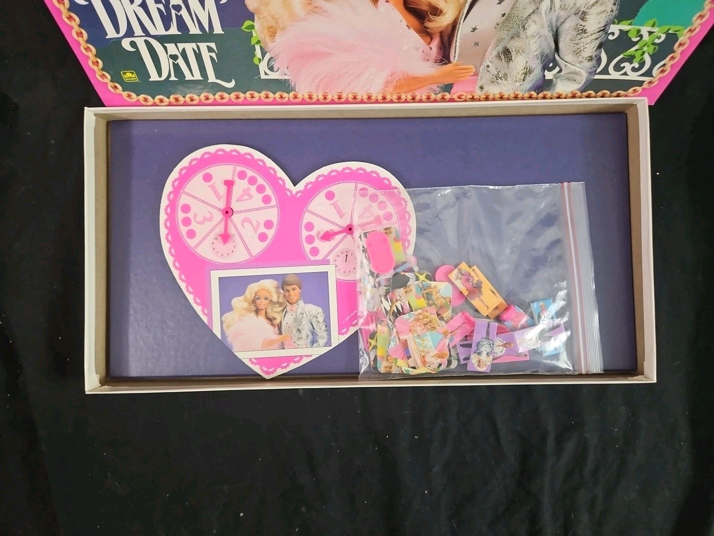 Barbie Dream Date Board Game 1992 Golden