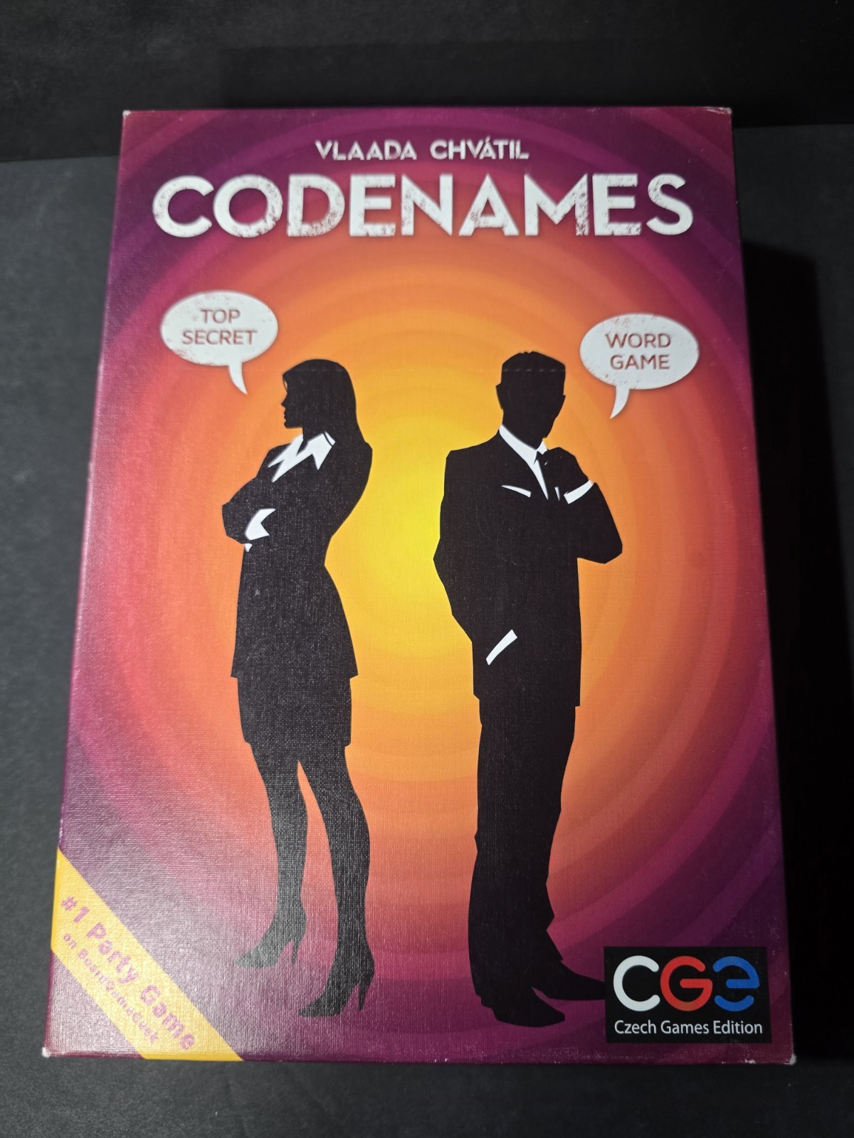 Codenames Board Game Original Czech Games Play Party 100% COMPLETE