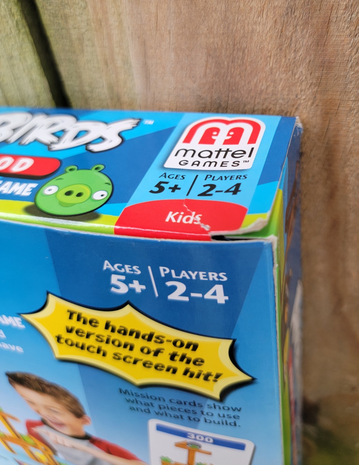NEW NIP Angry Birds Knock On Wood Game Toy 2012