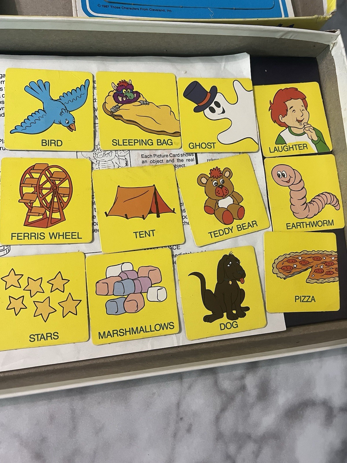 My Pet Monster Madcap Memory Game Golden 1987 Board Game COMPLETE