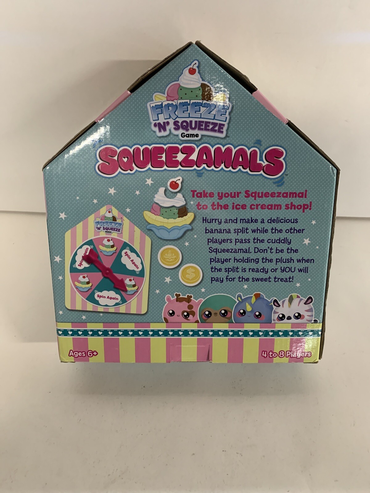 Squeezamals Freeze ‘N’ Squeeze Game Hard to find (Animal May Vary From Pics)