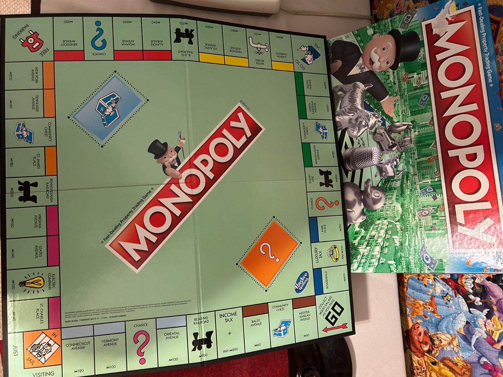 Monopoly Board Game by Hasbro-complete