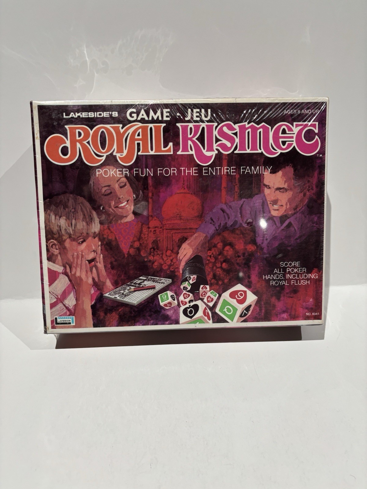 1974 Royal Kismet Poker Dice Game Lakeside Brand New Sealed