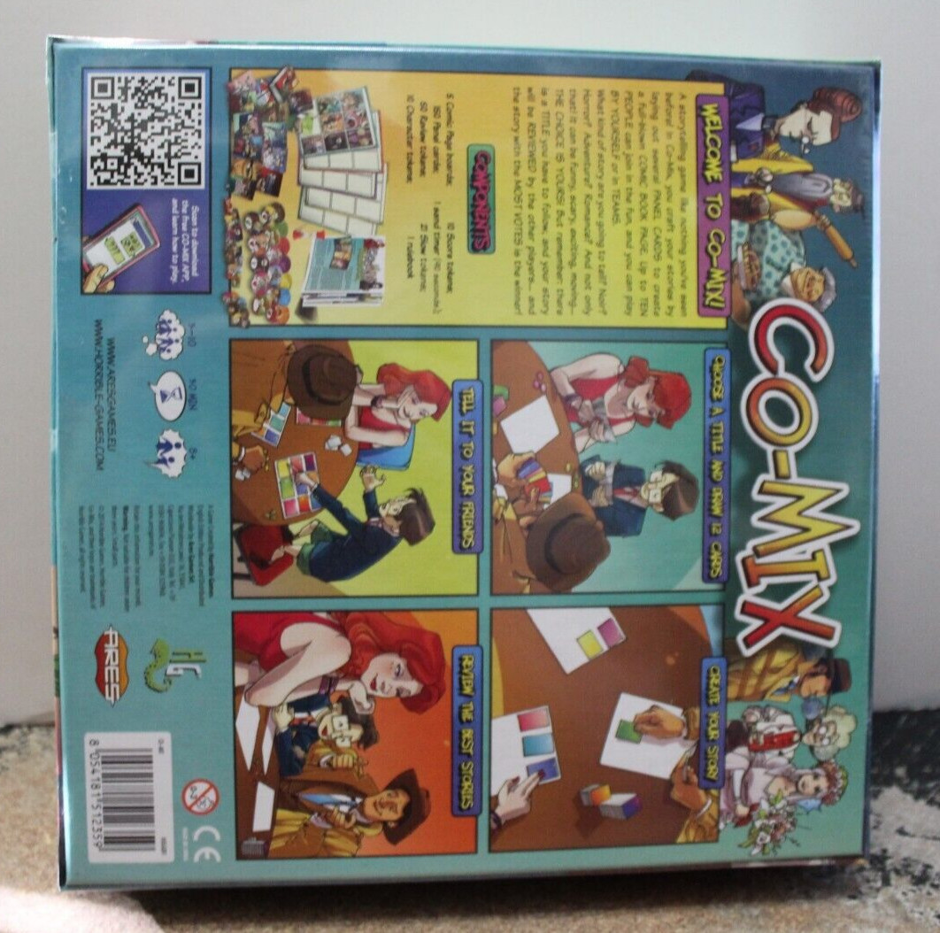 Co-Mix Comic Themed Storytelling Game by Horrible Games & Ares