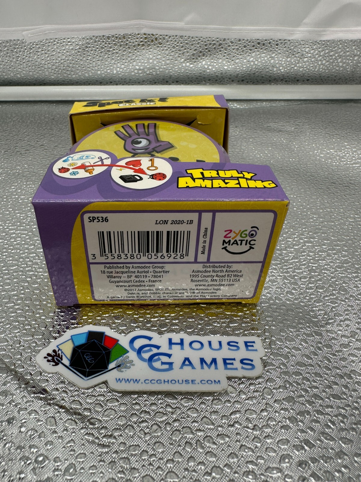 Spot It! Classic: Mini – Asmodee Zygomatic 5 Games in 1 FACTORY SEALED*CCGHouse*