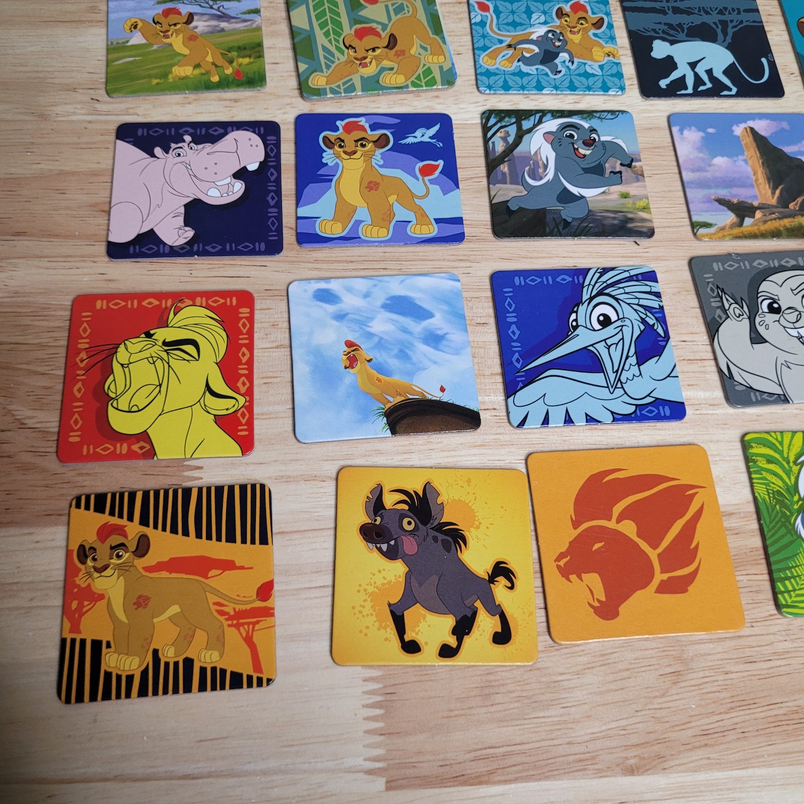 Lion Guard Matching Game Disney Junior Wonder Forge 71/72 Pieces Missing 1