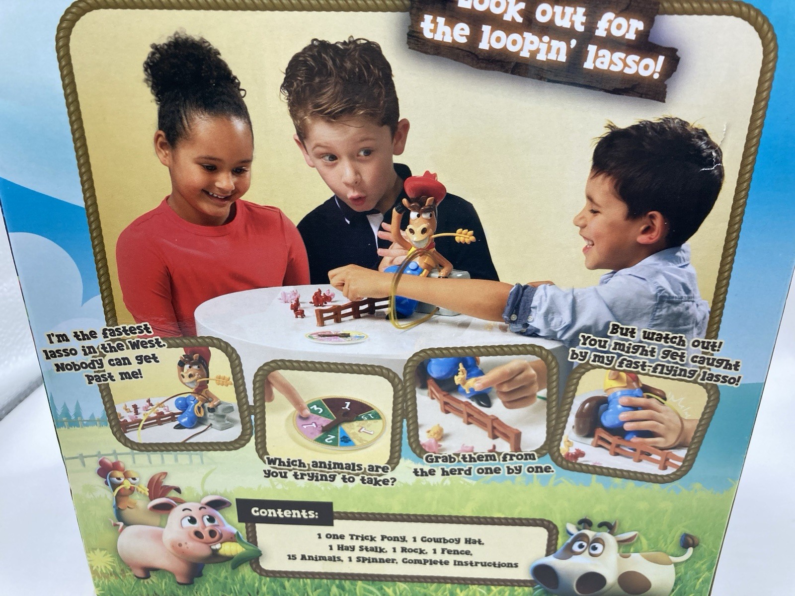 2022 Goliath NEW One Trick Pony Game Round Up Animals Ages 4+ 2-5 Players SEALED