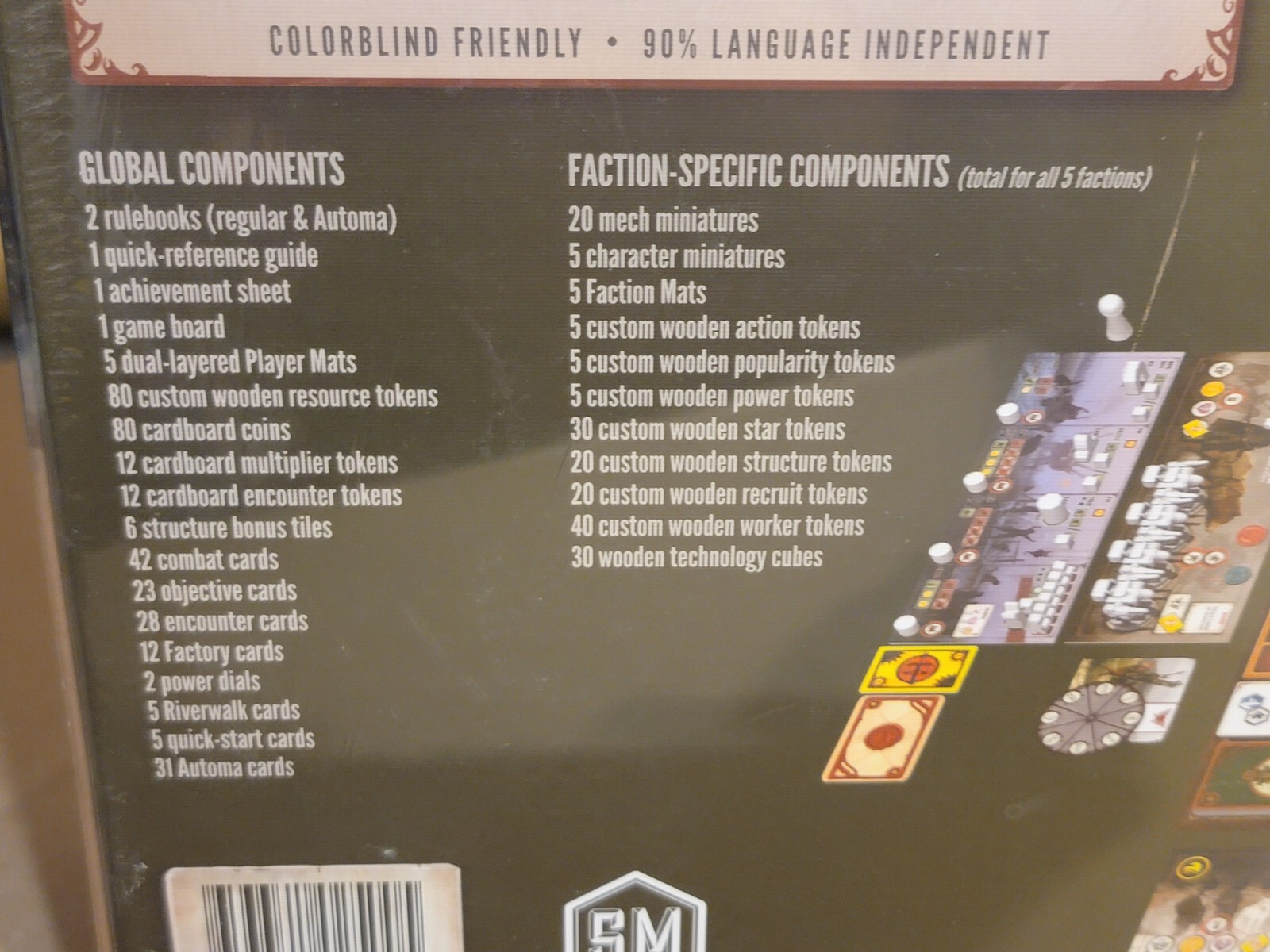 Stonemaier Games Scythe Board Game – STM600 1-5 Players Brand New Sealed