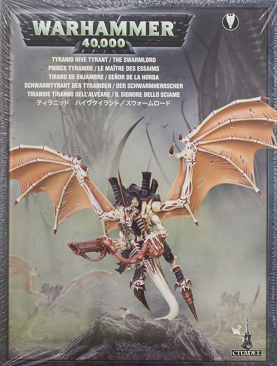 12 years to 99 years 99120106042″ Tyranid Hive Tyrant/The Swarmlord Plastic Kit