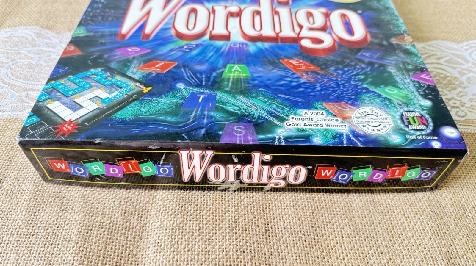 Wordigo Word Game Crossword Board Game Quick Paced Family-Complete