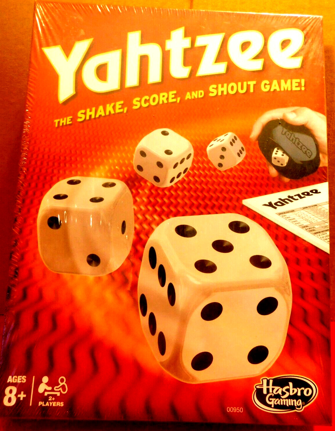 Hasbro Gaming~Yahtzee Dice Game Sealed NEW!!
