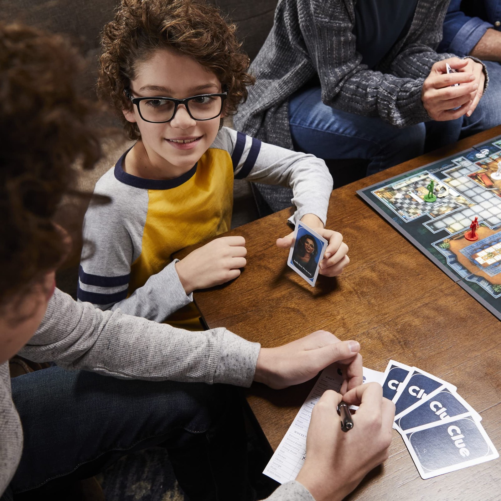 Clue Board Game for Ages 8 and Up, Reimagined Clue Game for 2-6 Players,