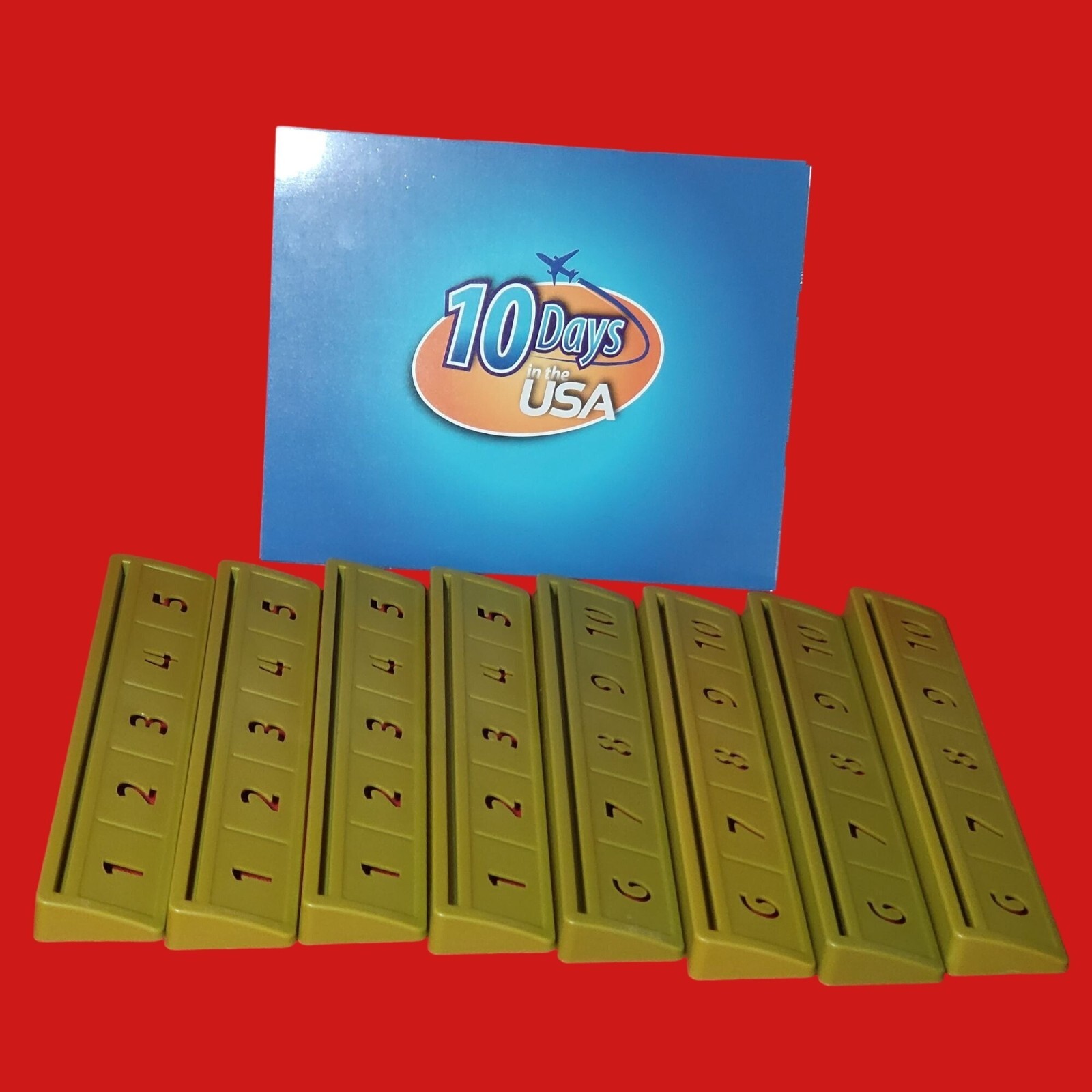 10 Days in the USA Family Board Game Every Game is a New Vacation