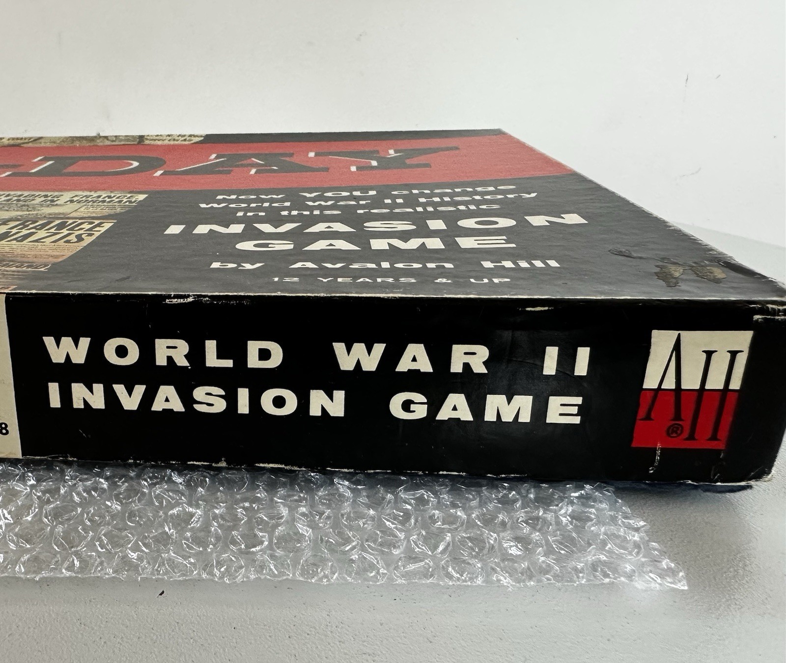 AVALON HILL D-DAY WW2 INVASION Board Game World War II Strategy 508 Vintage 1965