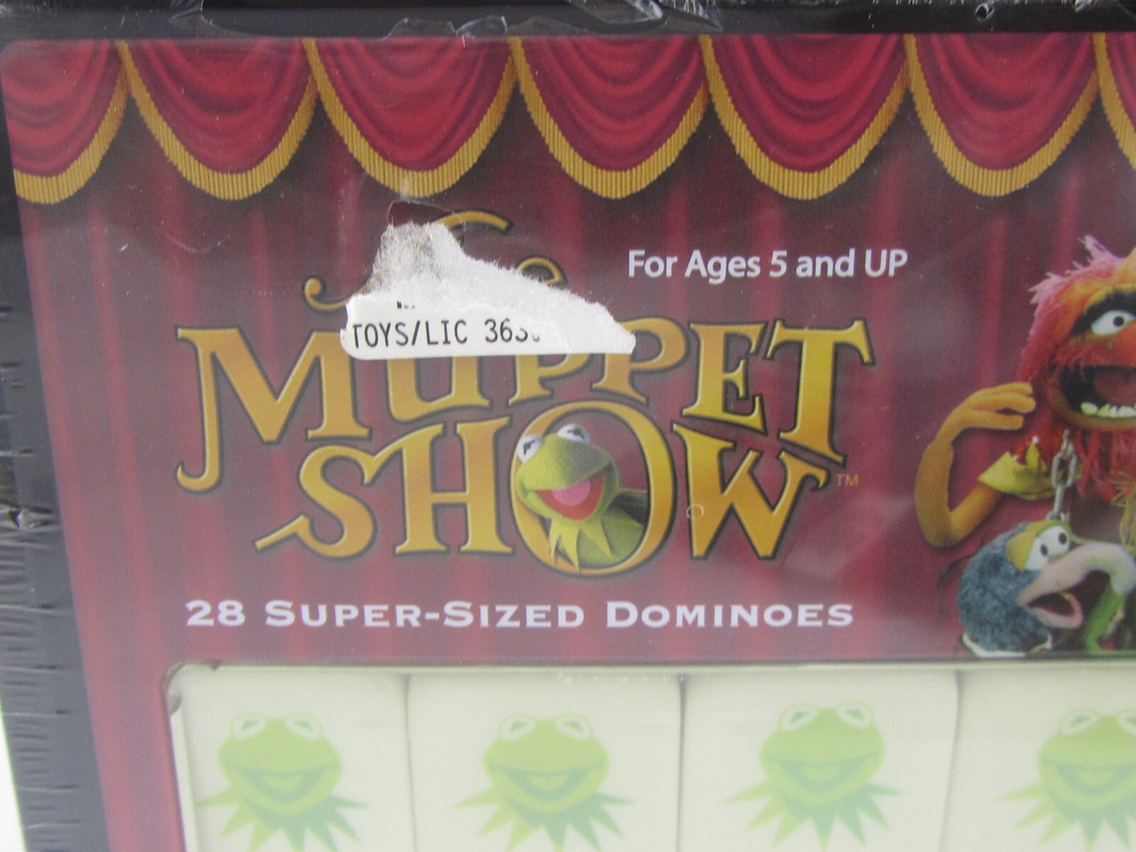 NEW – 2003 Sababa Toys Muppet Show Dominoes Domino Set READ