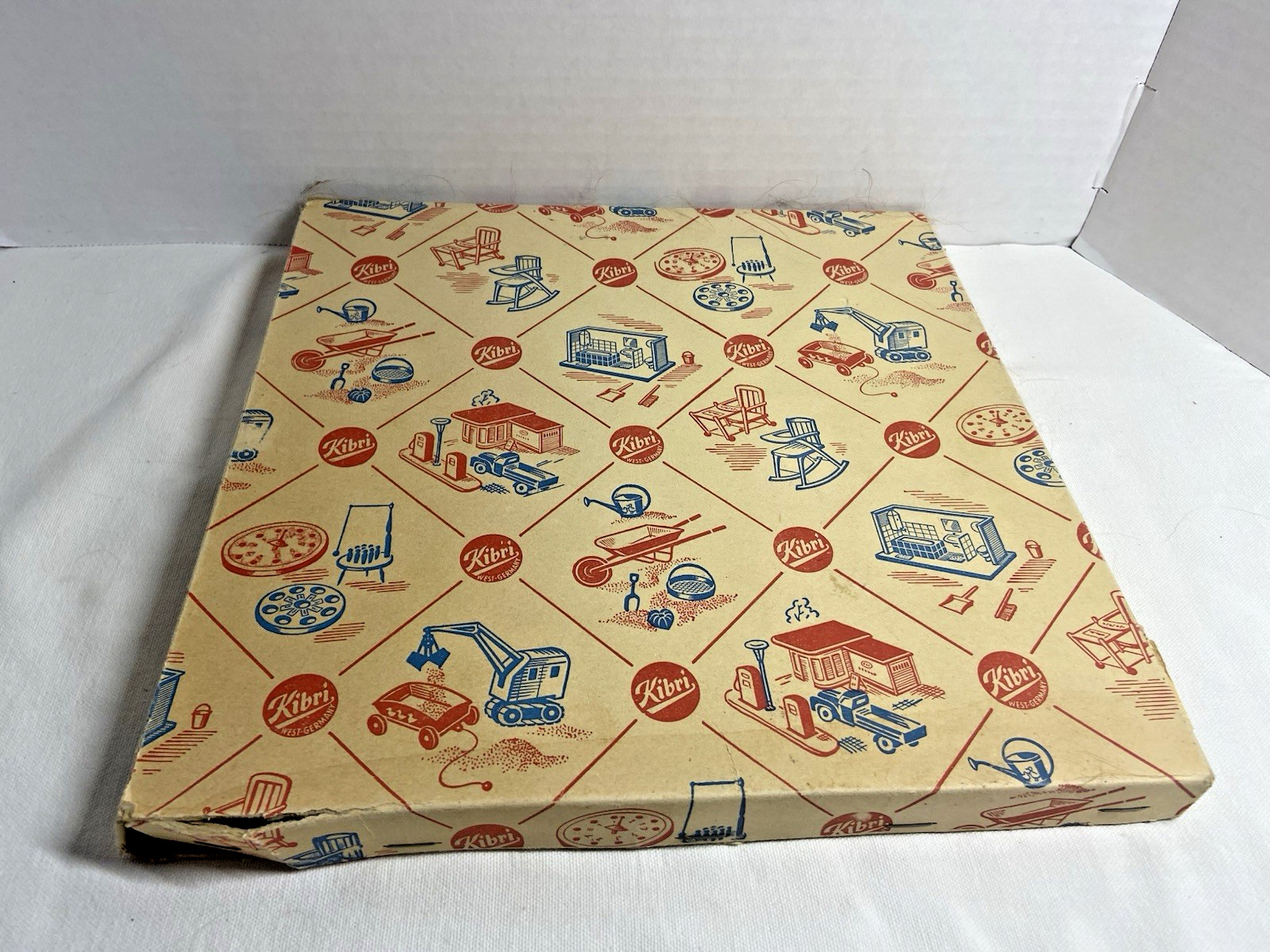 Vintage Kibel 1950’s Poch Pochen Pochspiel Wooden Game Board W. Germany W/Box