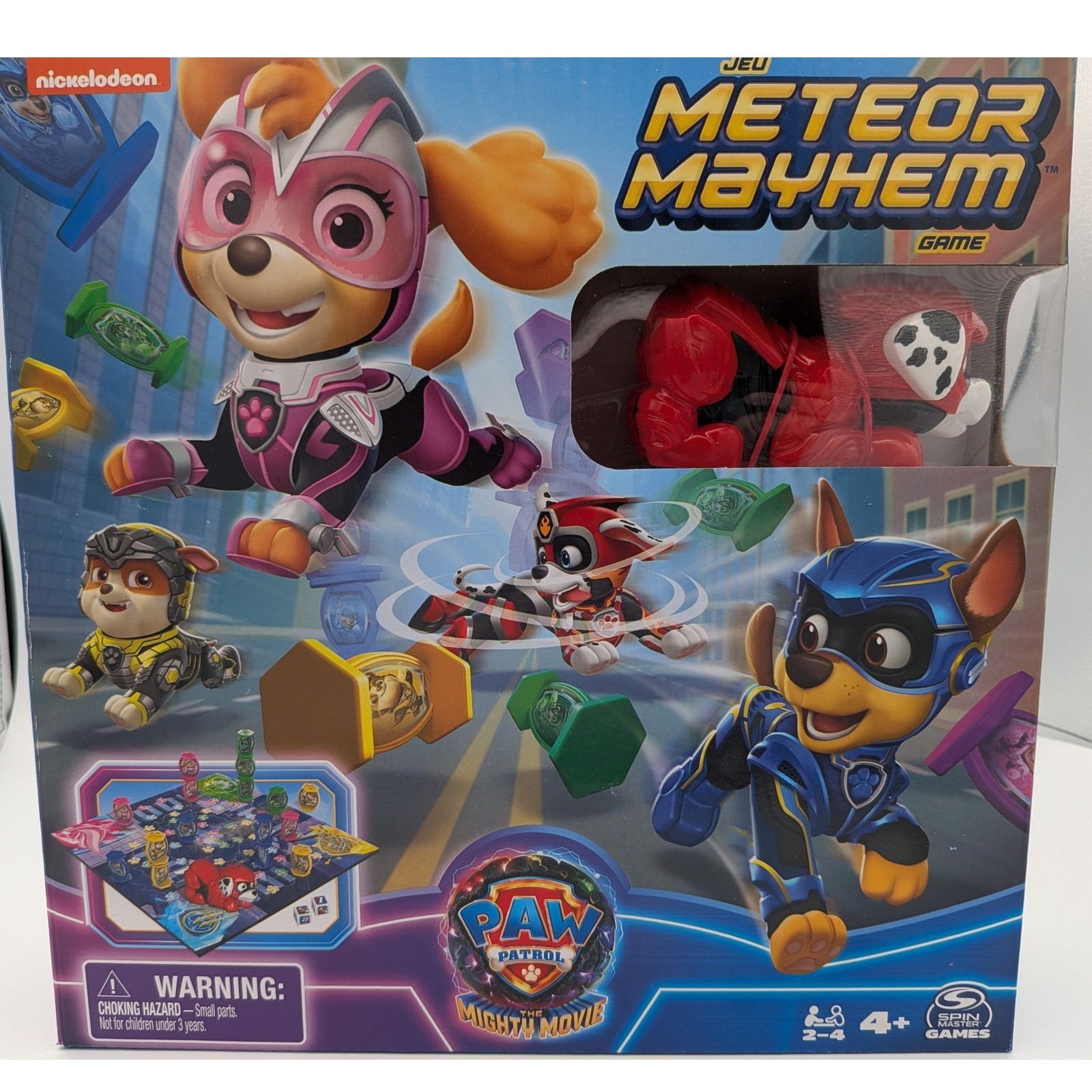 Paw Patrol The Mighty Movie Meteor Mayhem Game Spin Master New Sealed