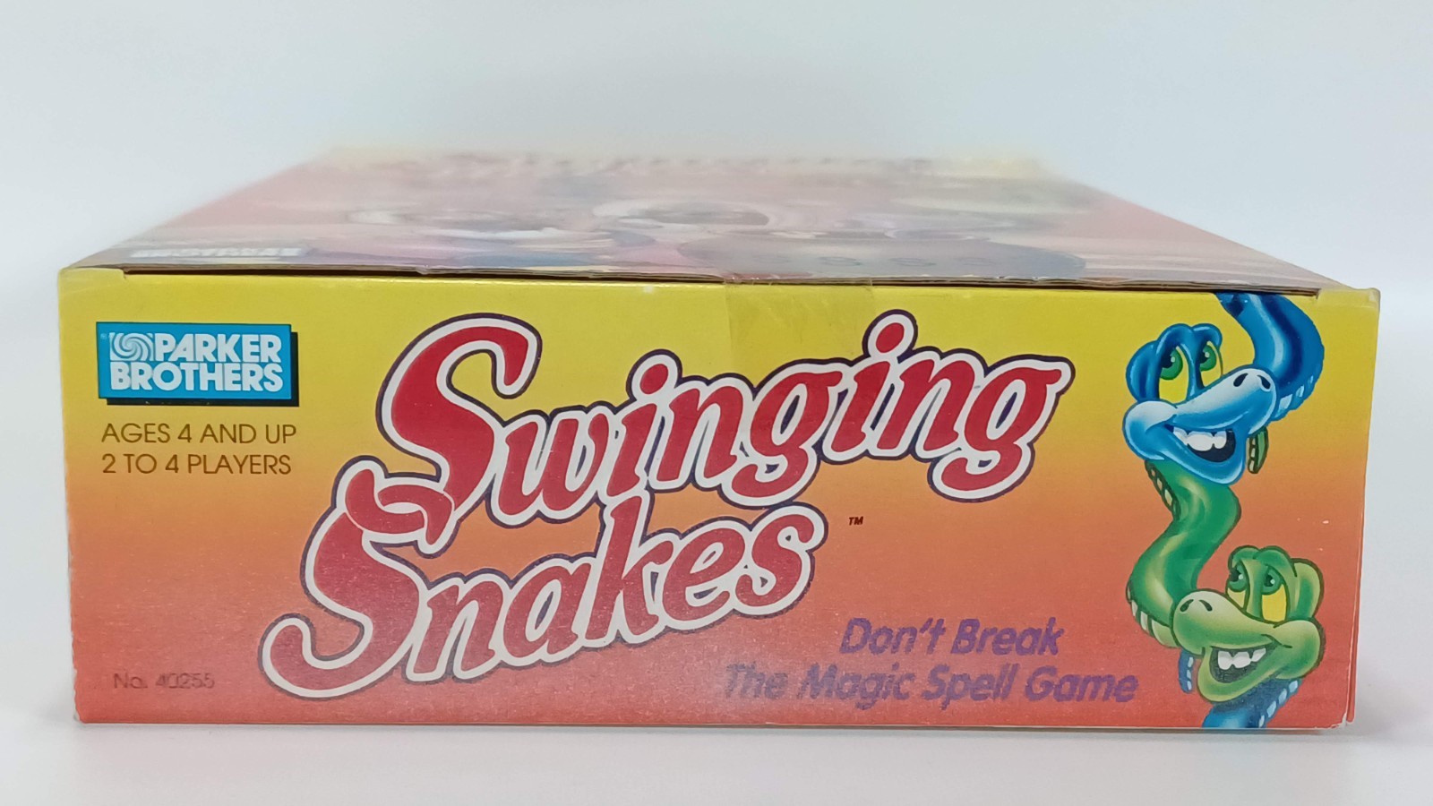 SWINGING SNAKES 1993 Vintage Parker Brothers Board Game (1 Red Snake Missing +)