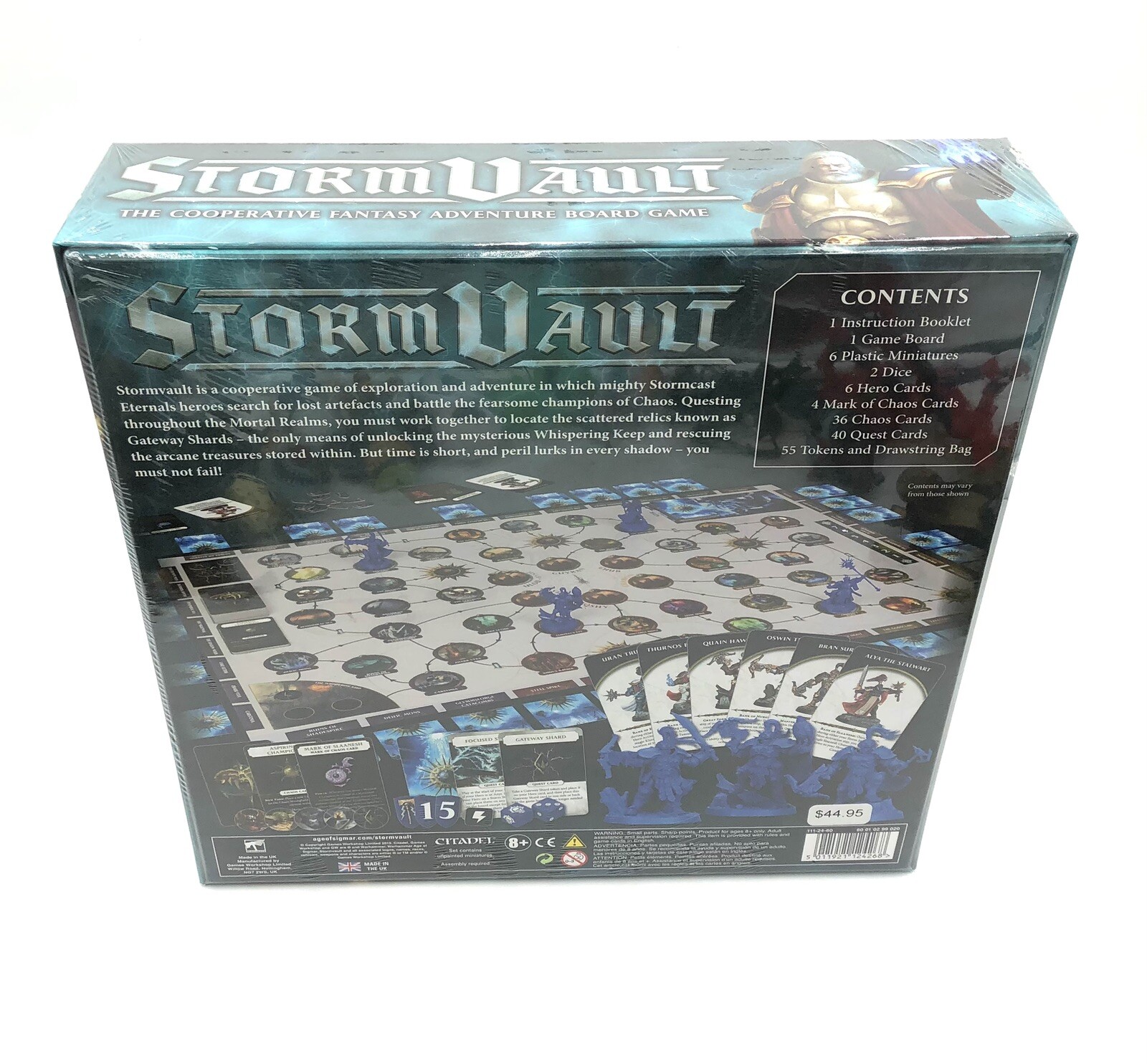 StormVault Warhammer Fantasy Adventure Board Game New Sealed