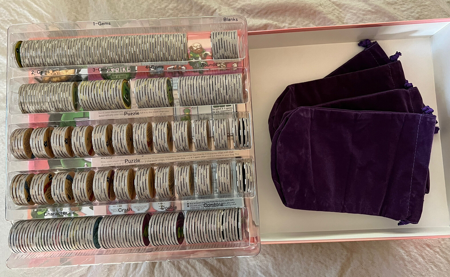 Puzzle Strike – Bag of Chips (Sirlin Boardgame) – Complete! EUC!!