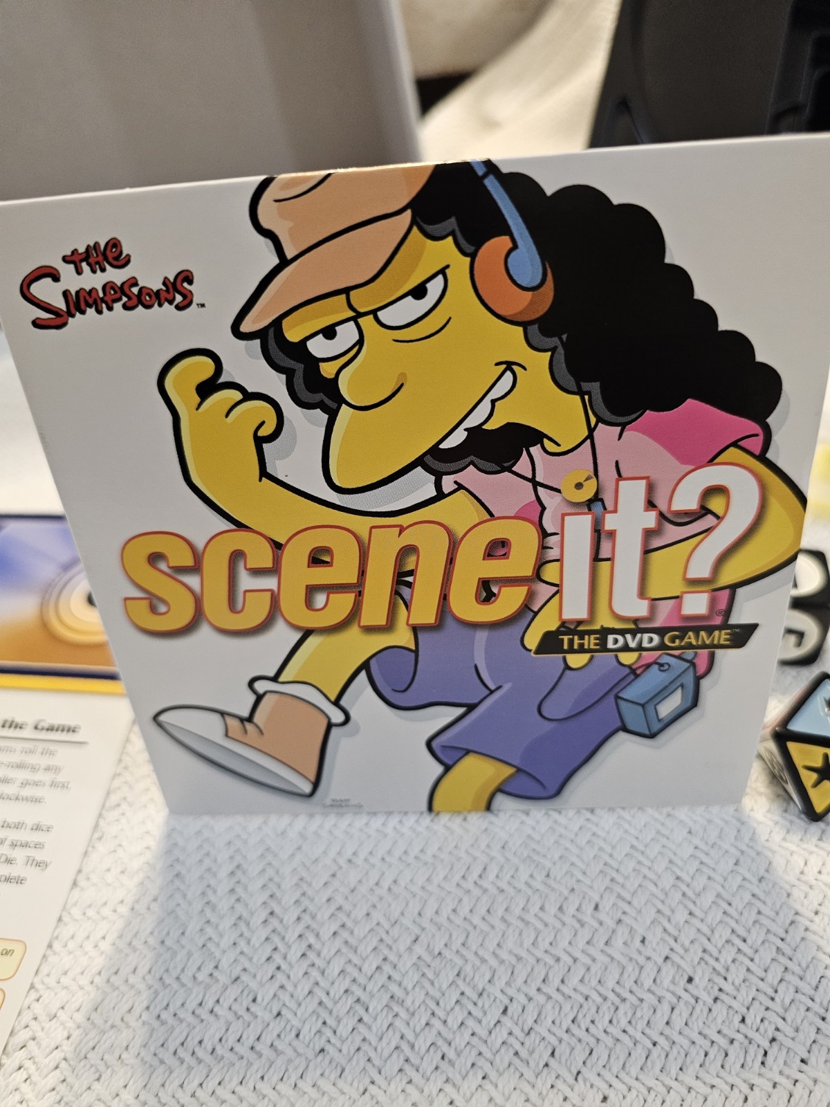 The SIMPSONS Scene IT ? Board Game DVD Game Edition OPEN BOX ,SEALED CONTENTS.