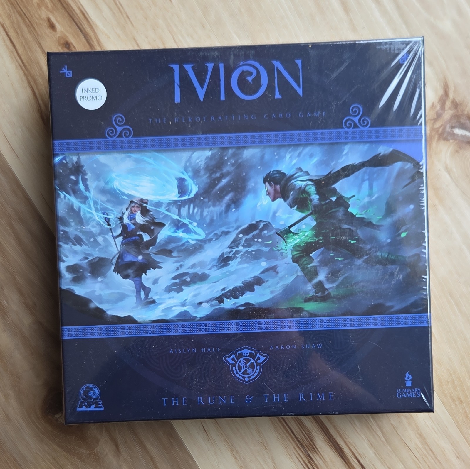 Luminary Games Ivion: The Rune & The Rime Stand Alone Card Game, 2 Player
