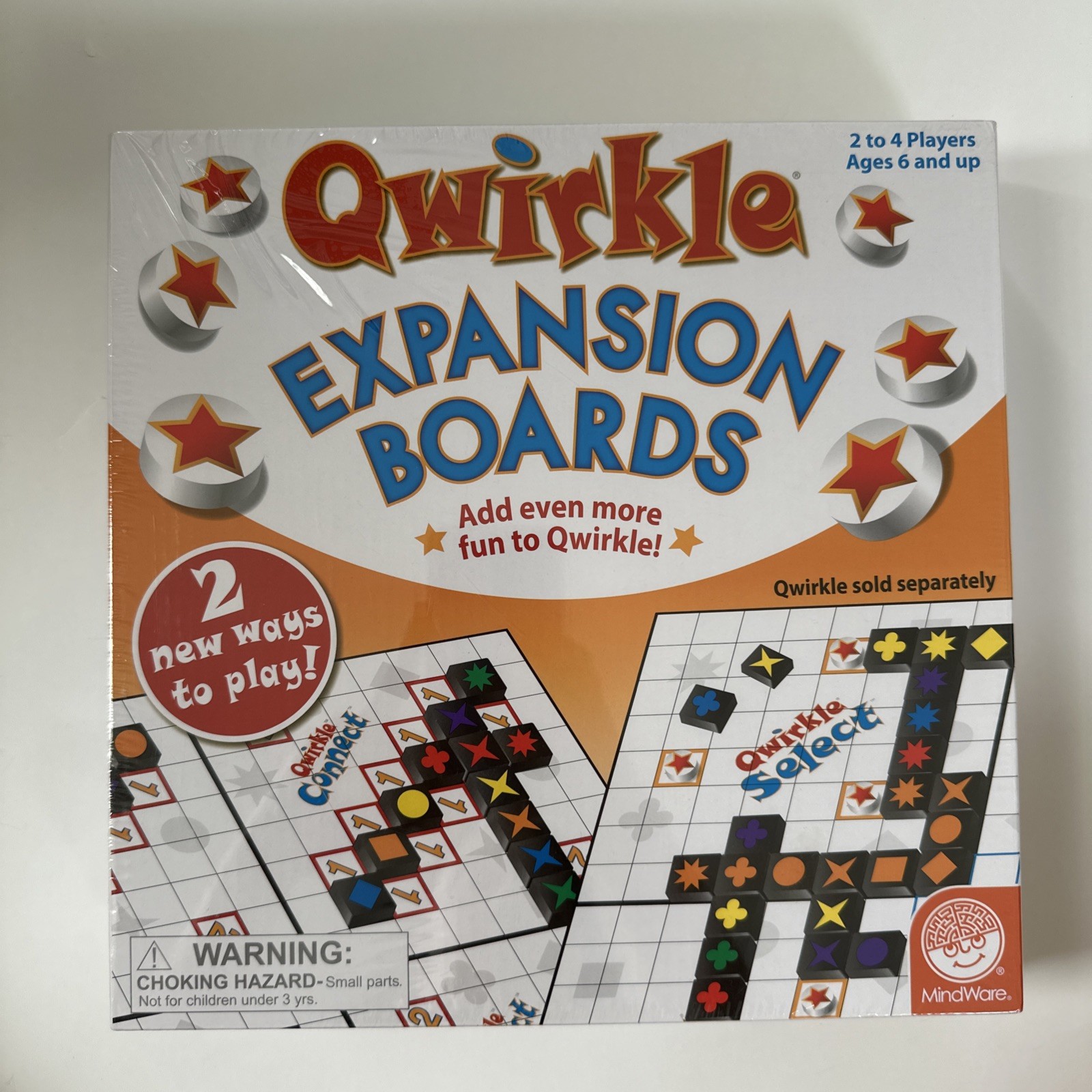 New Qwirkle Expansion Boards Game MindWare 2013